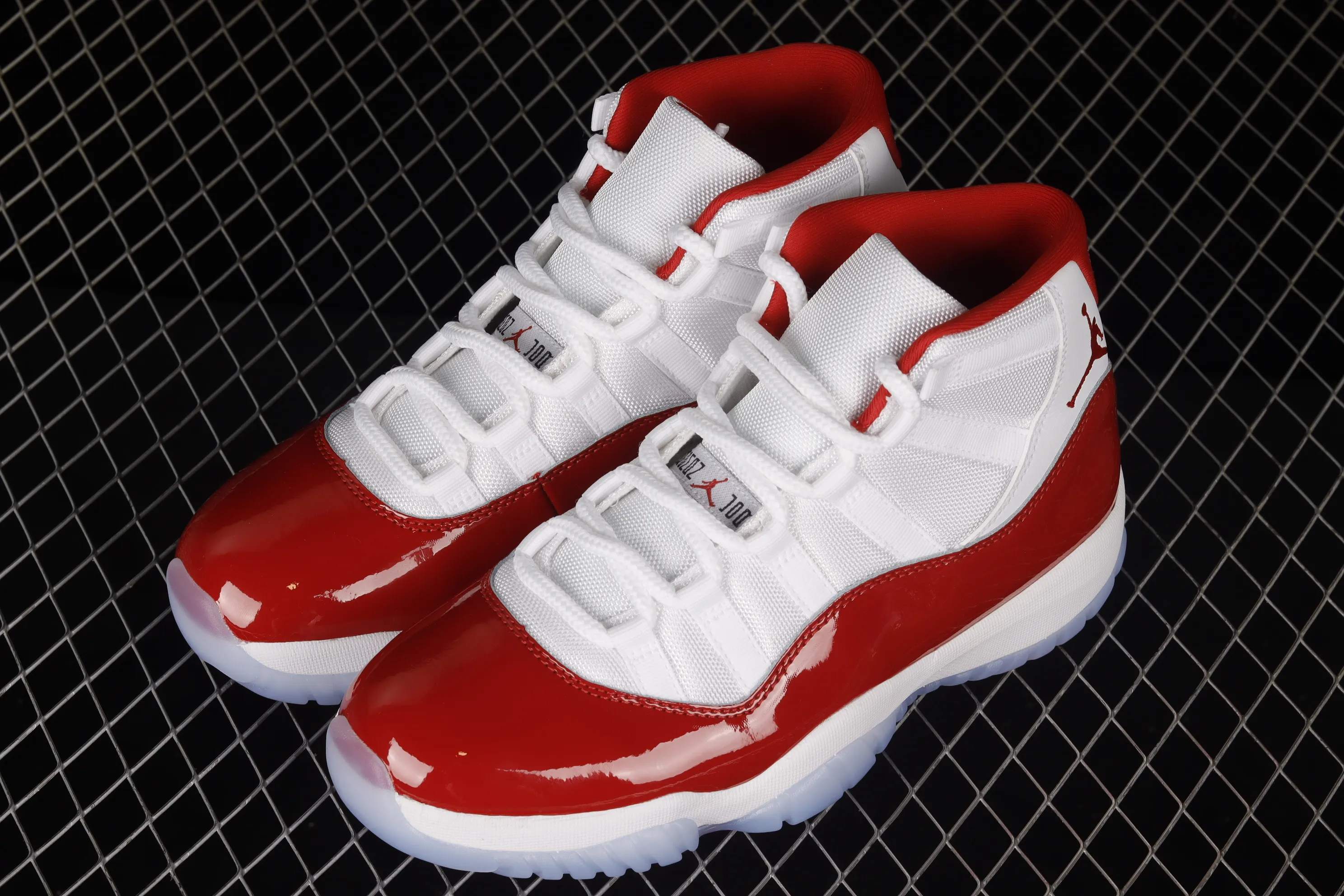 All categories Air Jordan Jordan series basketball shoes Air Jordan 11 L version Air Jordan 11 "Cherry" AJ11 Joe 11 cherry red high-top basketball shoes CT8012-116